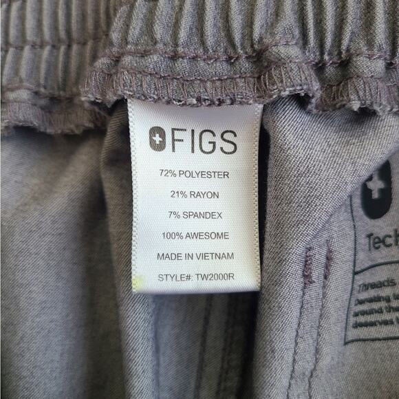 Figs SMALL Yola Skinny Cargo Scrub Pants Graphite Gray - Picture 7 of 8